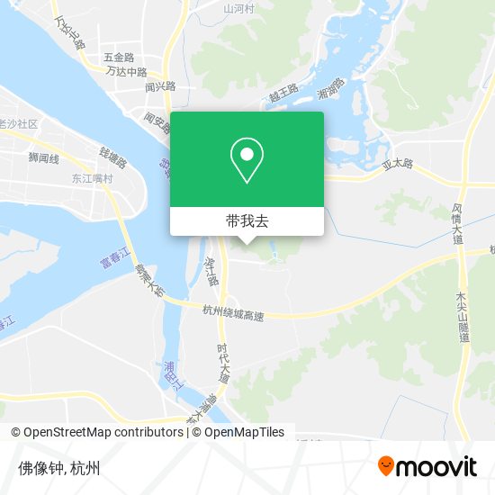 佛像钟地图