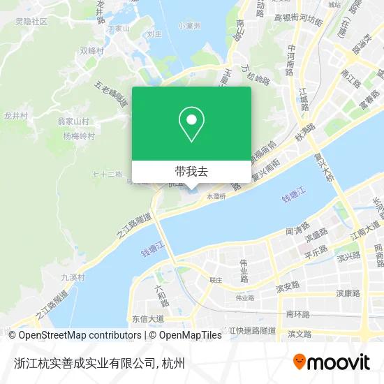 浙江杭实善成实业有限公司地图