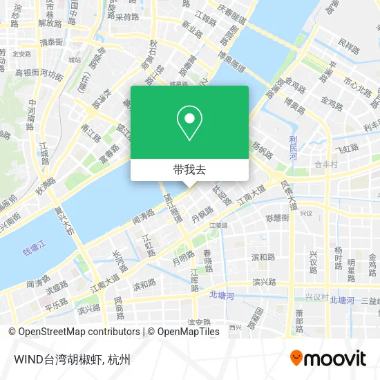 WIND台湾胡椒虾地图