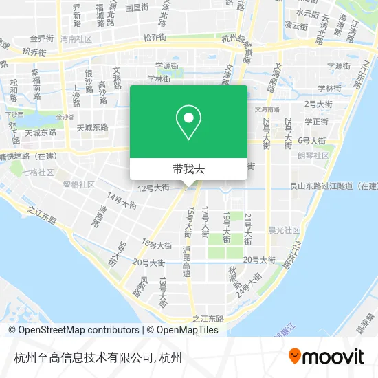 杭州至高信息技术有限公司地图
