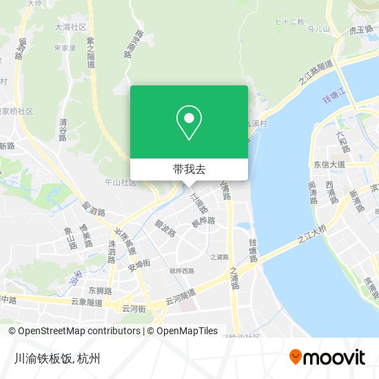 川渝铁板饭地图