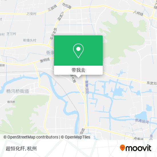 超恒化纤地图