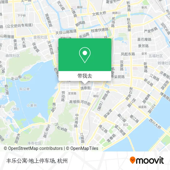 丰乐公寓-地上停车场地图