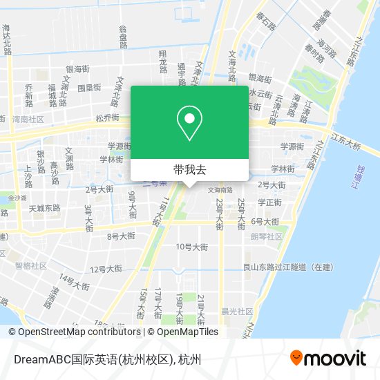 DreamABC国际英语(杭州校区)地图