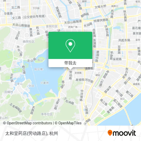 太和堂药店(劳动路店)地图
