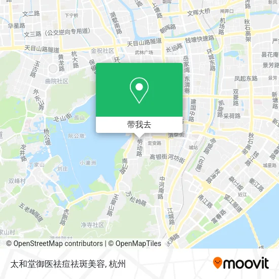太和堂御医祛痘祛斑美容地图