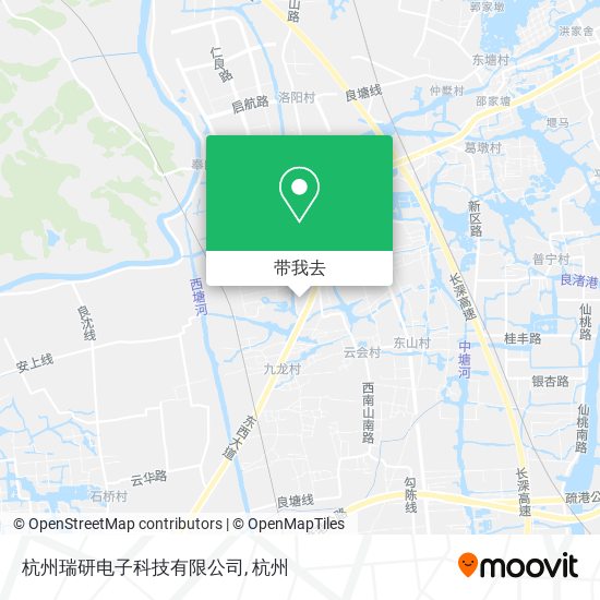 杭州瑞研电子科技有限公司地图