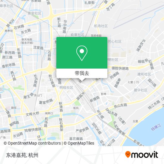 东港嘉苑地图