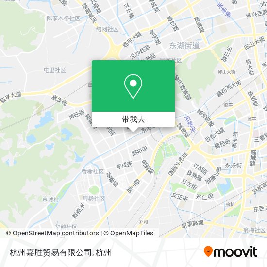 杭州嘉胜贸易有限公司地图