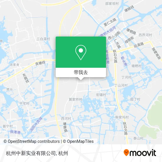 杭州中新实业有限公司地图