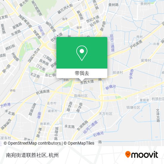 南宛街道联胜社区地图