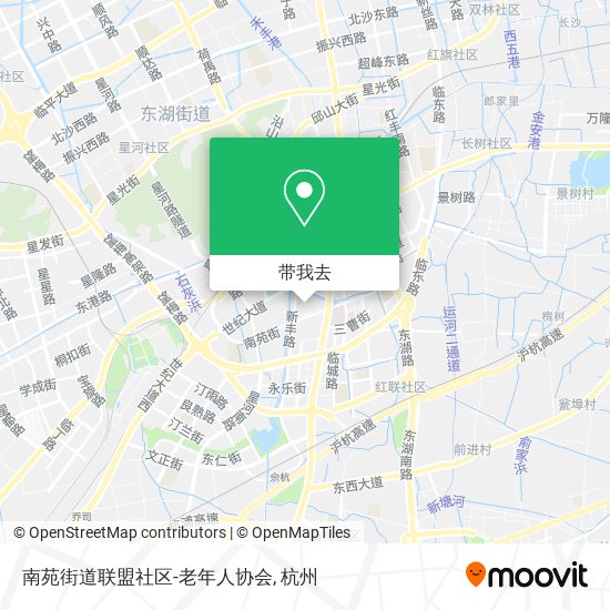 南苑街道联盟社区-老年人协会地图
