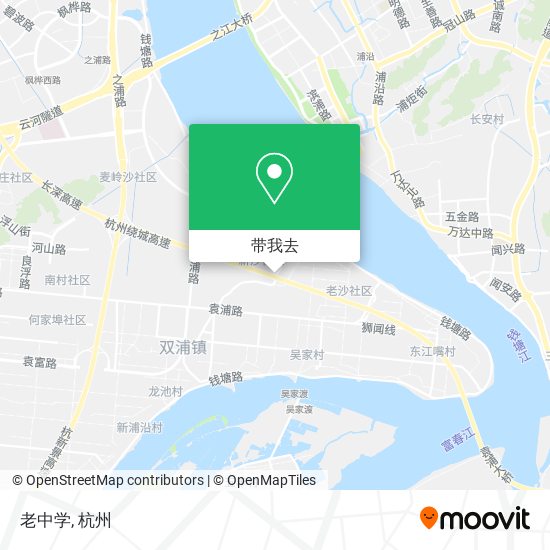 老中学地图