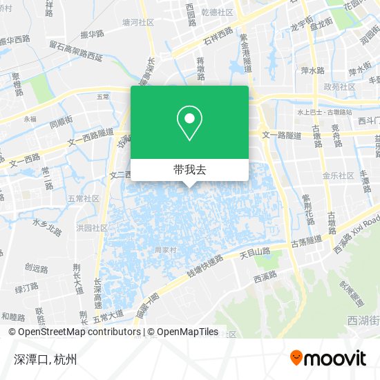 深潭口地图
