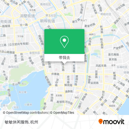 敏敏休闲服饰地图