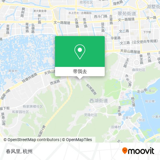 春风里地图