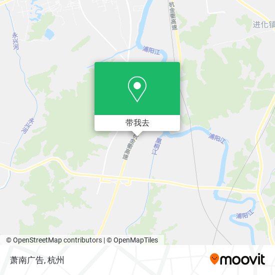 萧南广告地图