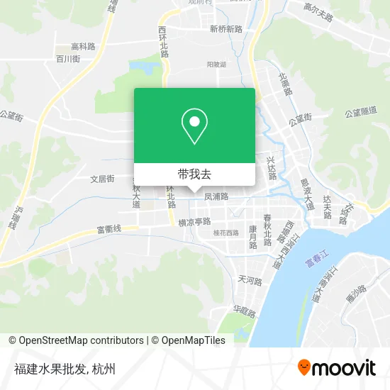 福建水果批发地图
