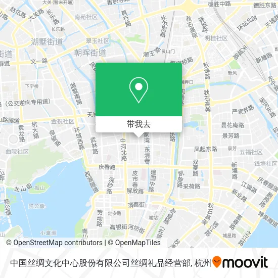 中国丝绸文化中心股份有限公司丝绸礼品经营部地图