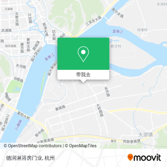 德润淋浴房门业地图