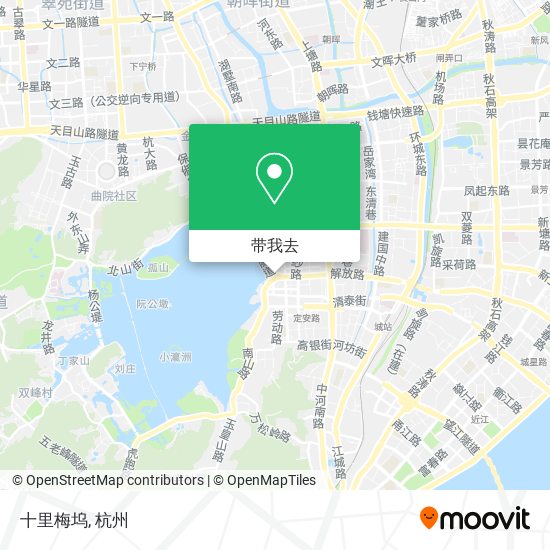 十里梅坞地图