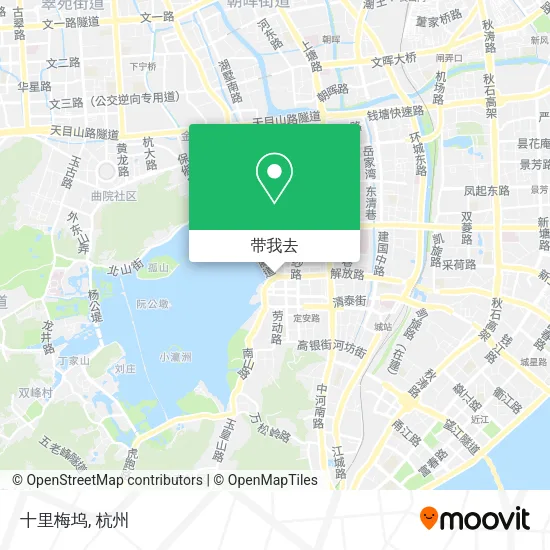 十里梅坞地图