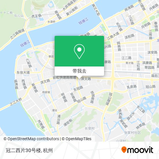 冠二西片30号楼地图