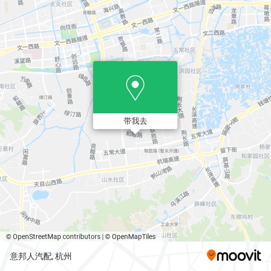 意邦人汽配地图