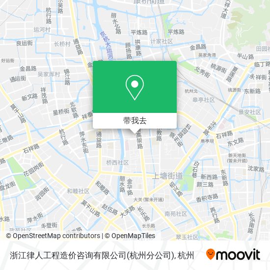 浙江律人工程造价咨询有限公司(杭州分公司)地图