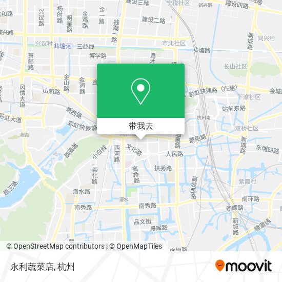 永利蔬菜店地图