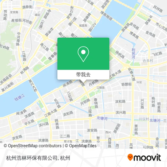 杭州浩林环保有限公司地图