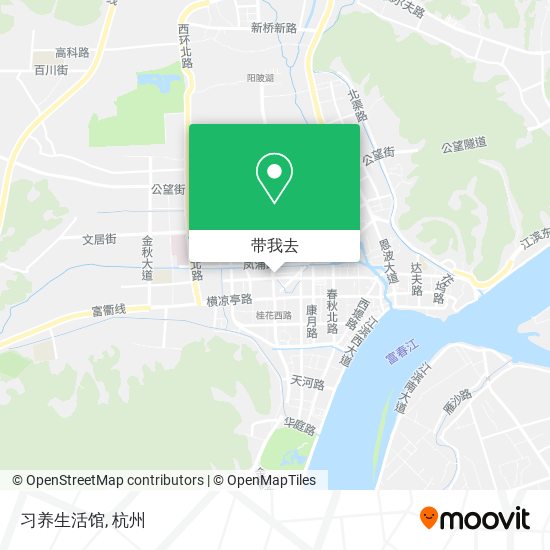 习养生活馆地图