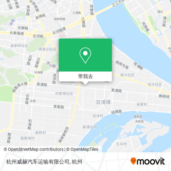 杭州威赫汽车运输有限公司地图