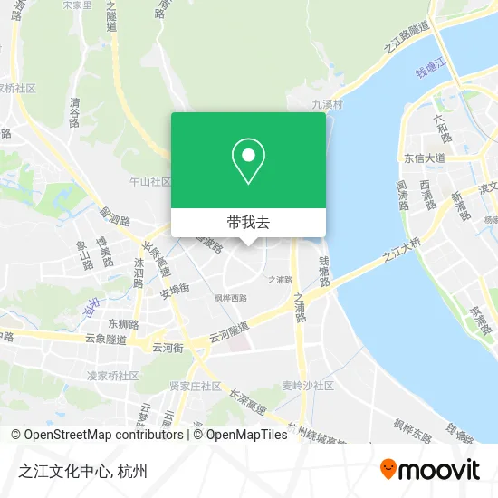 之江文化中心地图