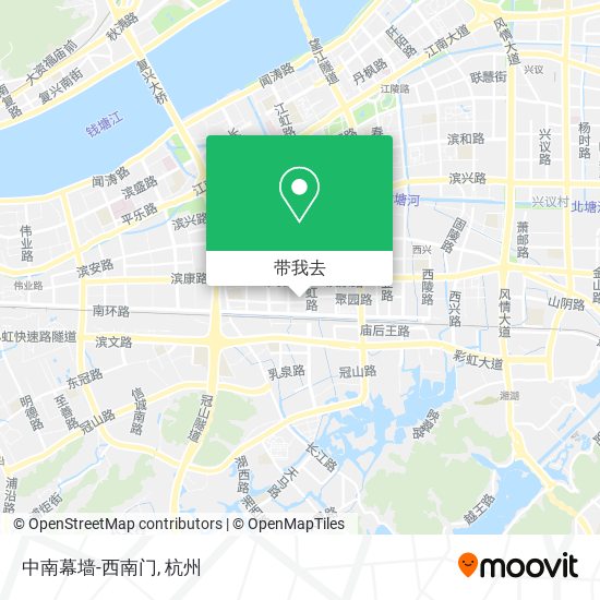 中南幕墙-西南门地图