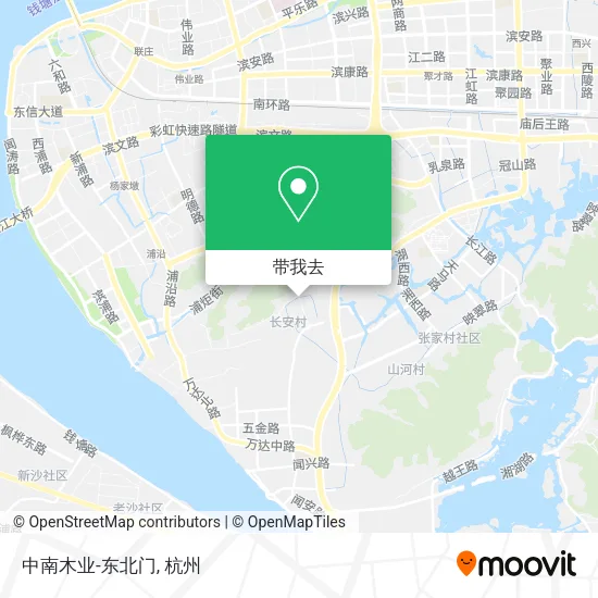 中南木业-东北门地图