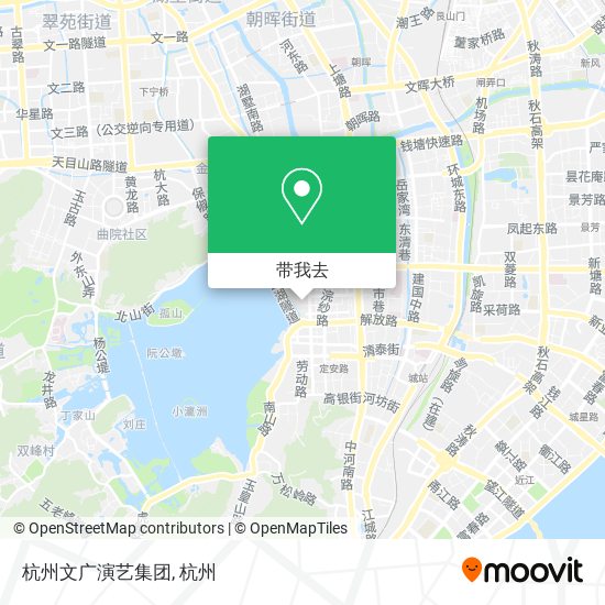 杭州文广演艺集团地图