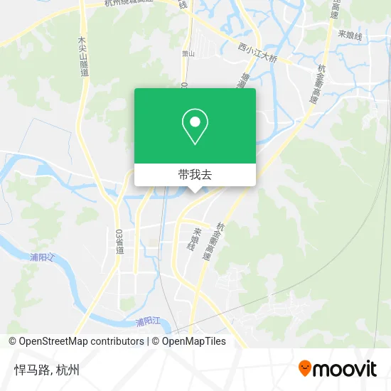 悍马路地图