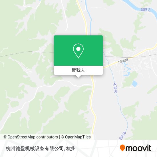 杭州德盈机械设备有限公司地图