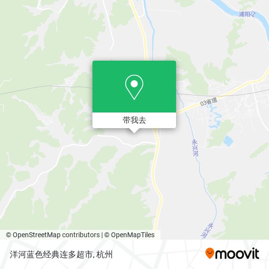 洋河蓝色经典连多超市地图