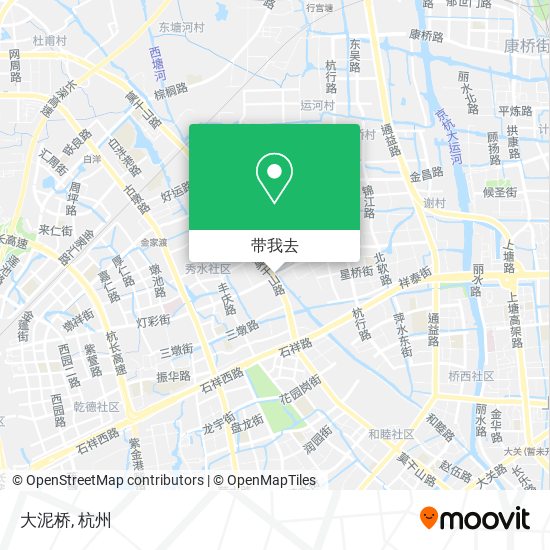 大泥桥地图