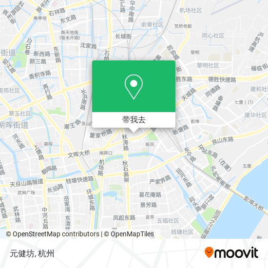 元健坊地图