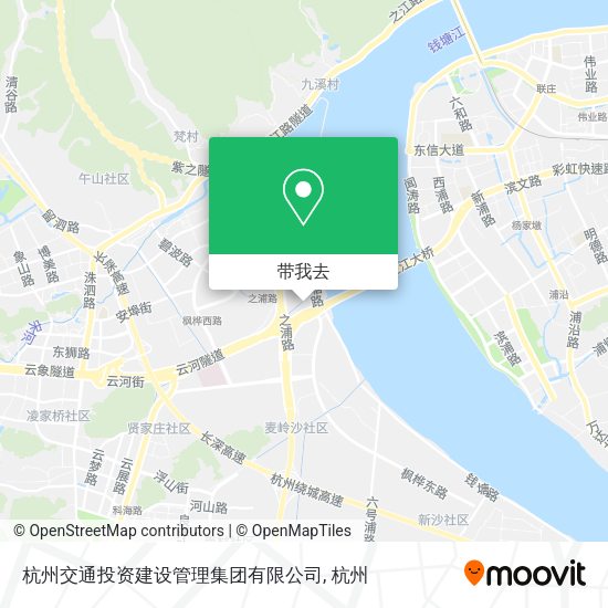 杭州交通投资建设管理集团有限公司地图