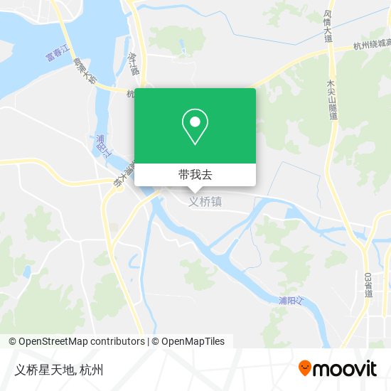 义桥星天地地图