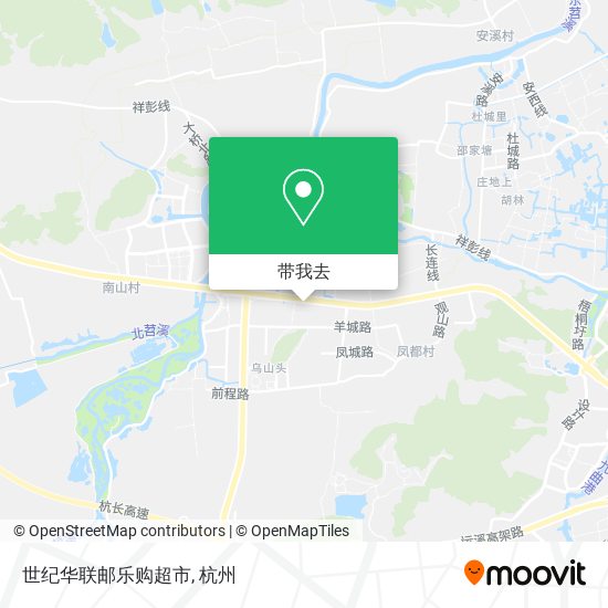 世纪华联邮乐购超市地图