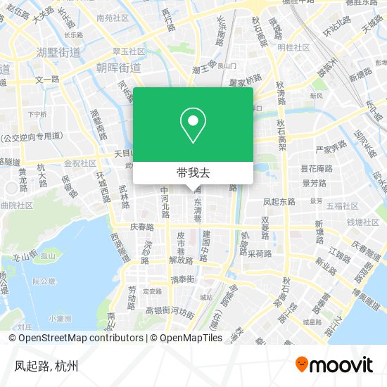 凤起路地图
