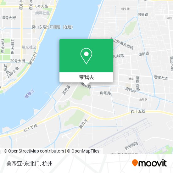 美帝亚-东北门地图