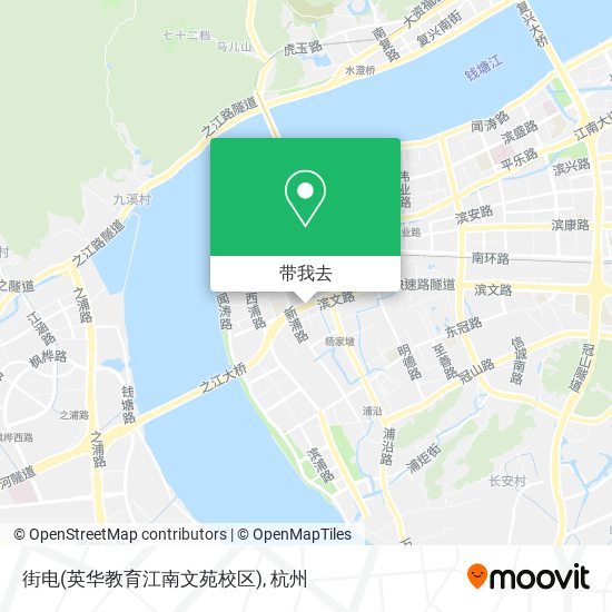 街电(英华教育江南文苑校区)地图