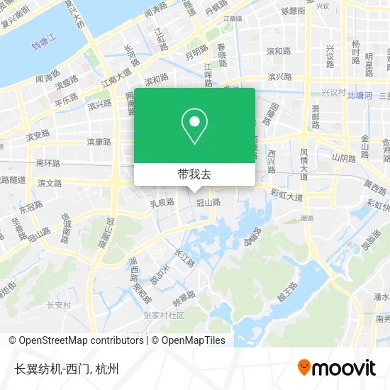长翼纺机-西门地图