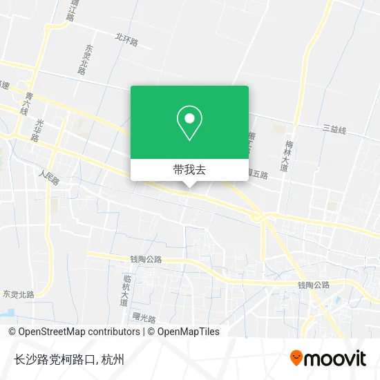 长沙路党柯路口地图